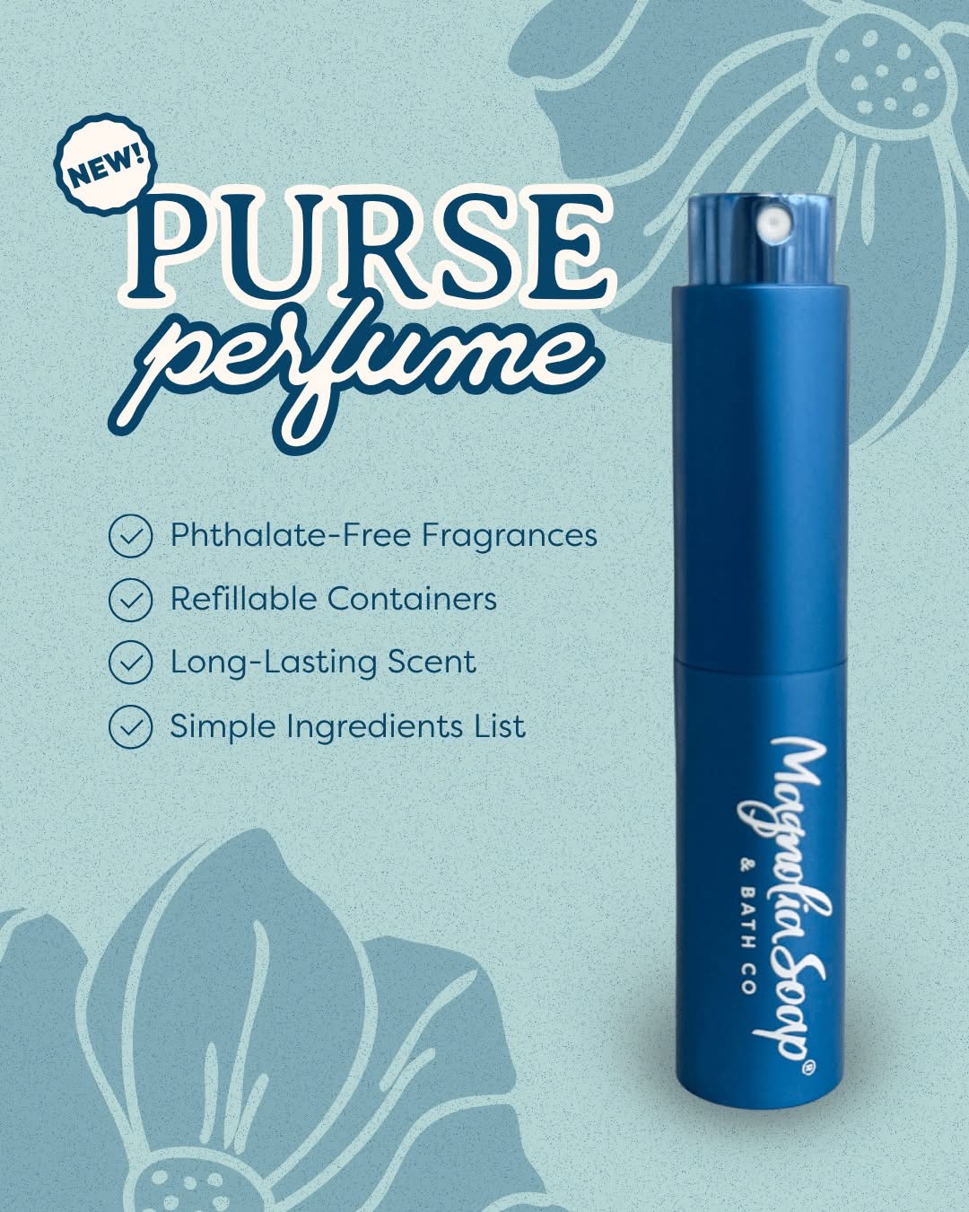 GRAB YOUR GLAM: 3/$30 purse perfume icon